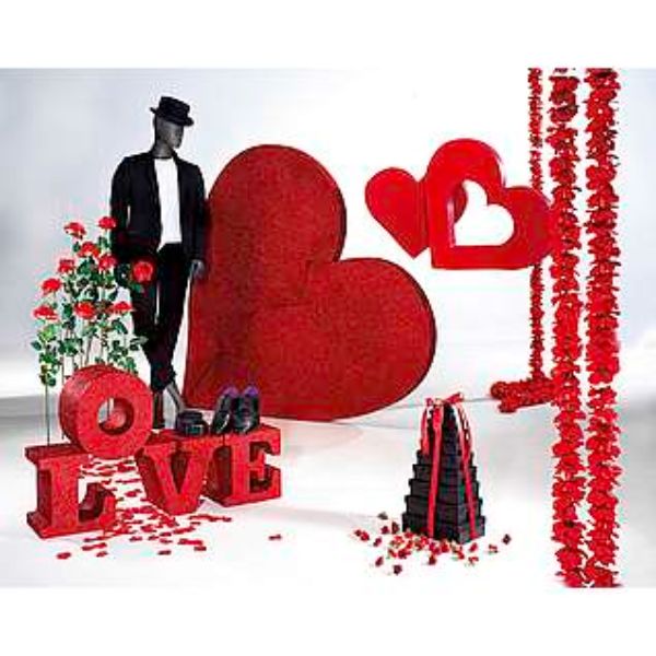 dekoracija, valentinovo, poroka, ljubezen, srce