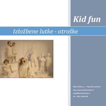 Izložbene lutke - otroške