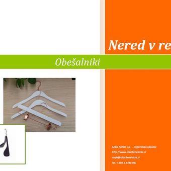 Obešalniki, leseni obešalniki, žični obešalnik