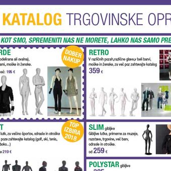Letak trgovinska oprema 2018